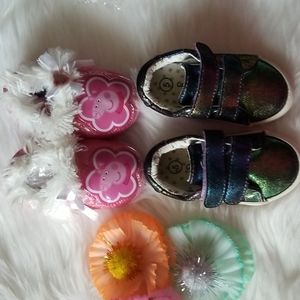Pepa Pig slippers & shoes bundle sz5